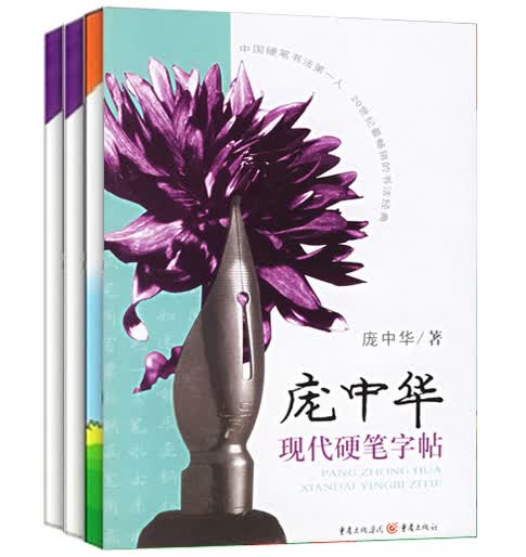庞中华钢笔字帖系列（京东套装共3册）