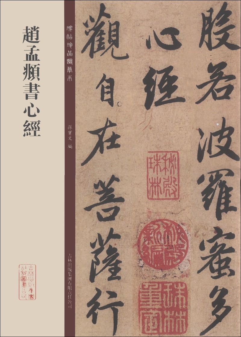 碑帖珍品临摹本:赵孟頫书心经 9787553418308