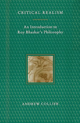 Critical Realism: An Introduction to Roy