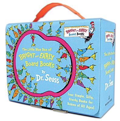 The Little Blue Box of Bright and Early Board Books by Dr. Seuss 苏斯博士卡板书(四本)套装 英文原版
