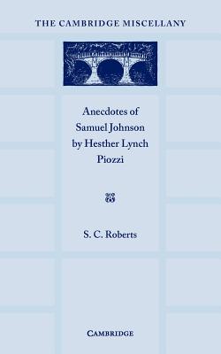 Anecdotes of Samuel Johnson