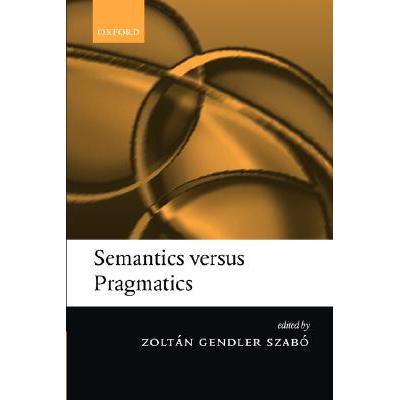 预订 Semantics Versus Pragmatics