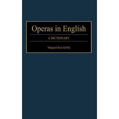 预订 operas in english: a dictionary