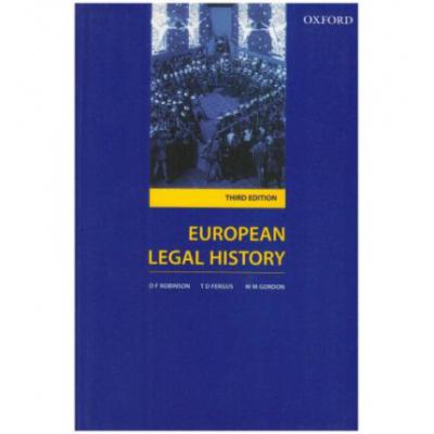 European Legal History: Sources and Institut...