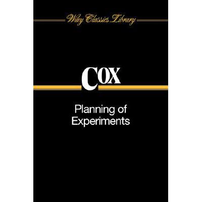 预订 Planning Of Experiments [Wiley统计学]