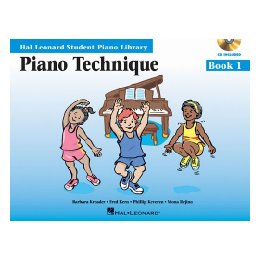 Piano Technique Book 1 - Book/CD Pack: