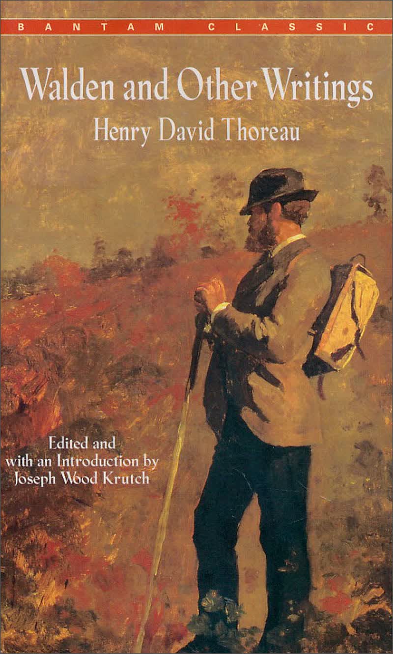 Bantam Classics 经典系列：瓦尔登湖及梭罗作品集 英文原版 经典名著 Walden and Other Writings
