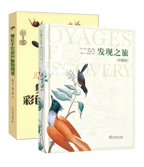 自然界手绘图谱:发现之旅 奥托手绘(京东套装共2册)