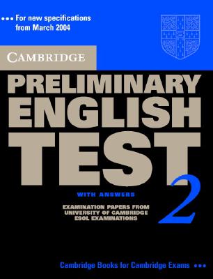 【预订】cambridge preliminary english test 2