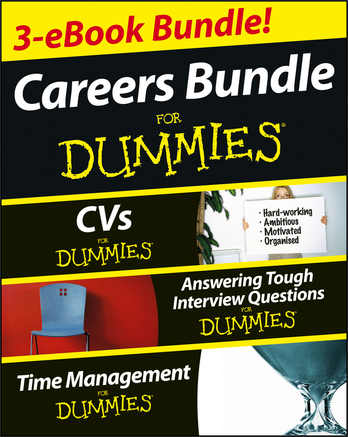 careers for dummies three e-book bundle: answering tough