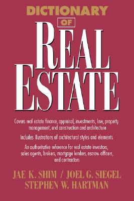 Dictionary Of Real Estate