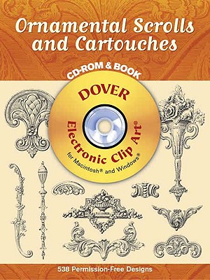 【预订】ornamental scrolls and cartouches [with