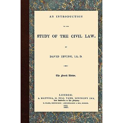 预订 An Introduction to the Study of the Civil Law