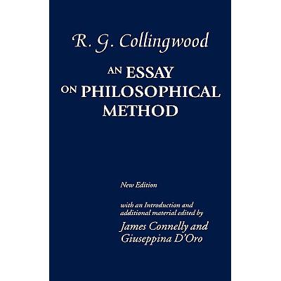 预订 An Essay on Philosophical Method