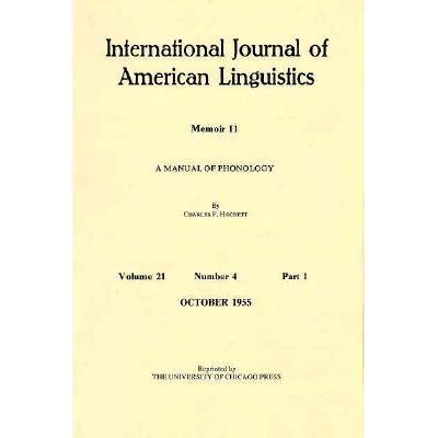 预订 A Manual of Phonology