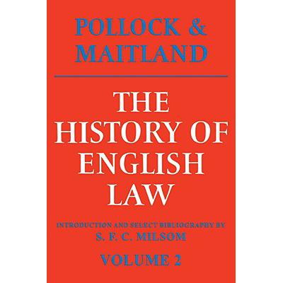 The History of English Law: Volume 2: Before the Time of Edward I epub格式下载