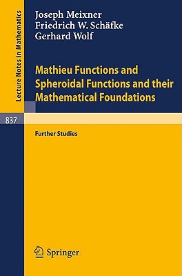 【预订】mathieu functions and spheroidal