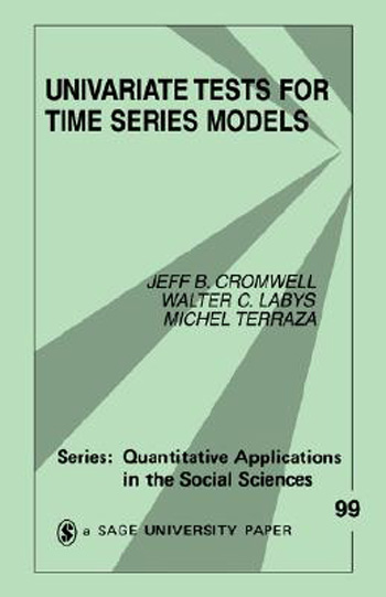 预订 Univariate Tests for Time Series Models