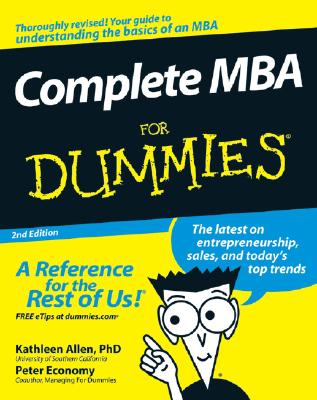 Complete Mba For Dummies, Sec