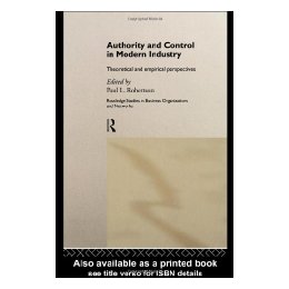 Authority and Control in Mode