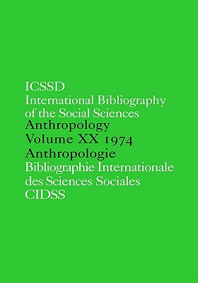 Ibss: Anthropology: 1974 Vol 20