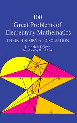 100 Great Problems of Elementary