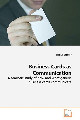 【预订】business cards as communication