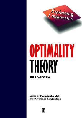 【预订】optimality theory - an overview