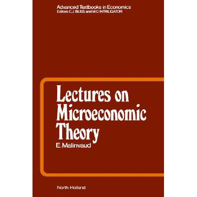 预订 Lectures on Microeconomic Theory: Volume 2