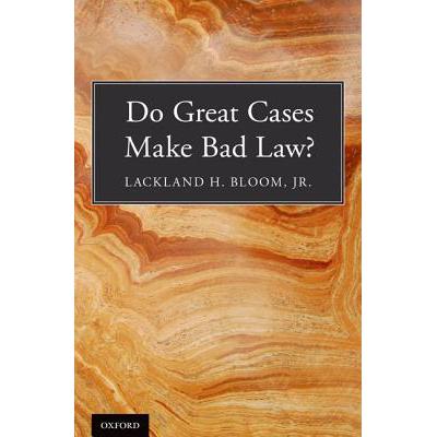 预订 Do Great Cases Make Bad Law?