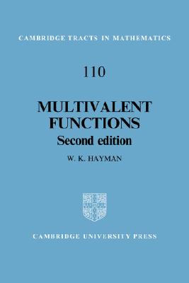 【预订】multivalent functions