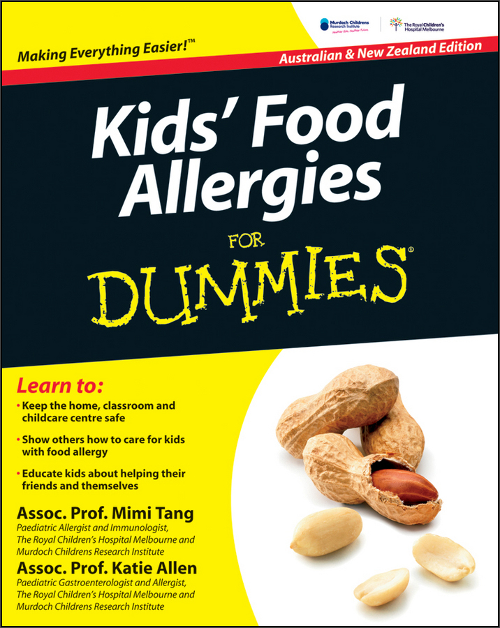 kids food allergies for dummies australian & new zealand