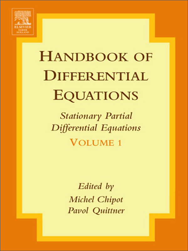 handbook of differential equations:stationary partial