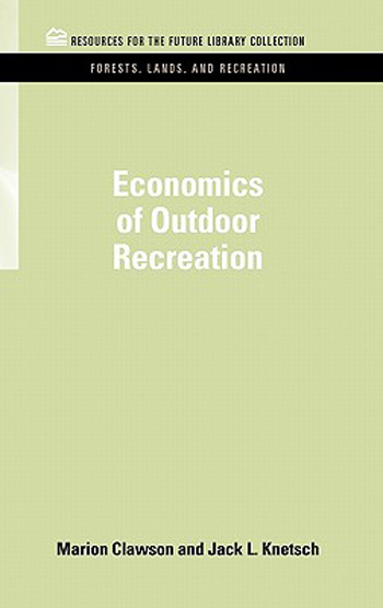 预订 Economics of Outdoor Recreation