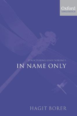 【预订】structuring sense: volume i: in name