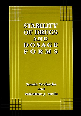 【预订】stability of drugs and dosage