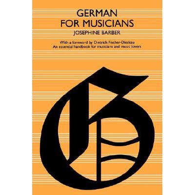 预订 German for Musicians