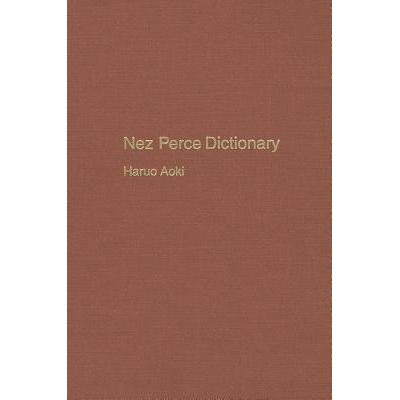 预订 Nez Perce Dictionary: Volume 122