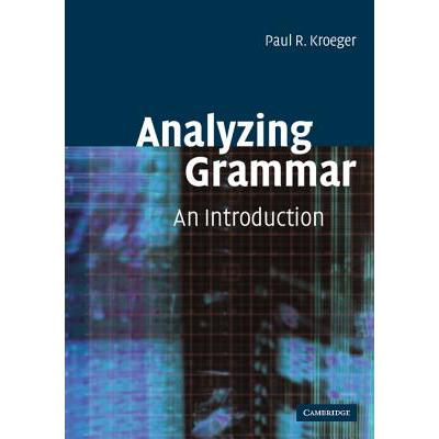预订 Analyzing Grammar: An Introduction
