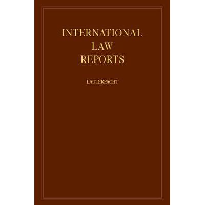 预订 International Law Reports