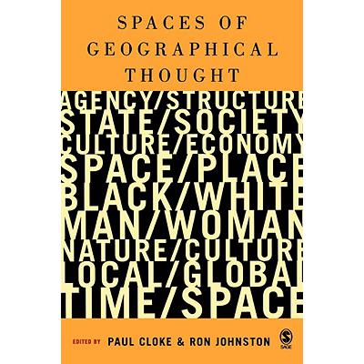 预订 Spaces of Geographical Thought: Deconstructi...