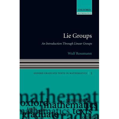 预订 Lie Groups: An Introduction Through Linear Groups