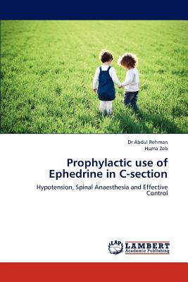 【预订】prophylactic use of ephedrine in