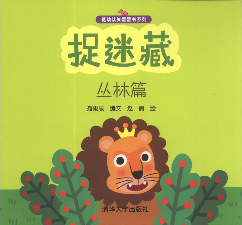 低幼认知翻翻书系列：捉迷藏（丛林篇）