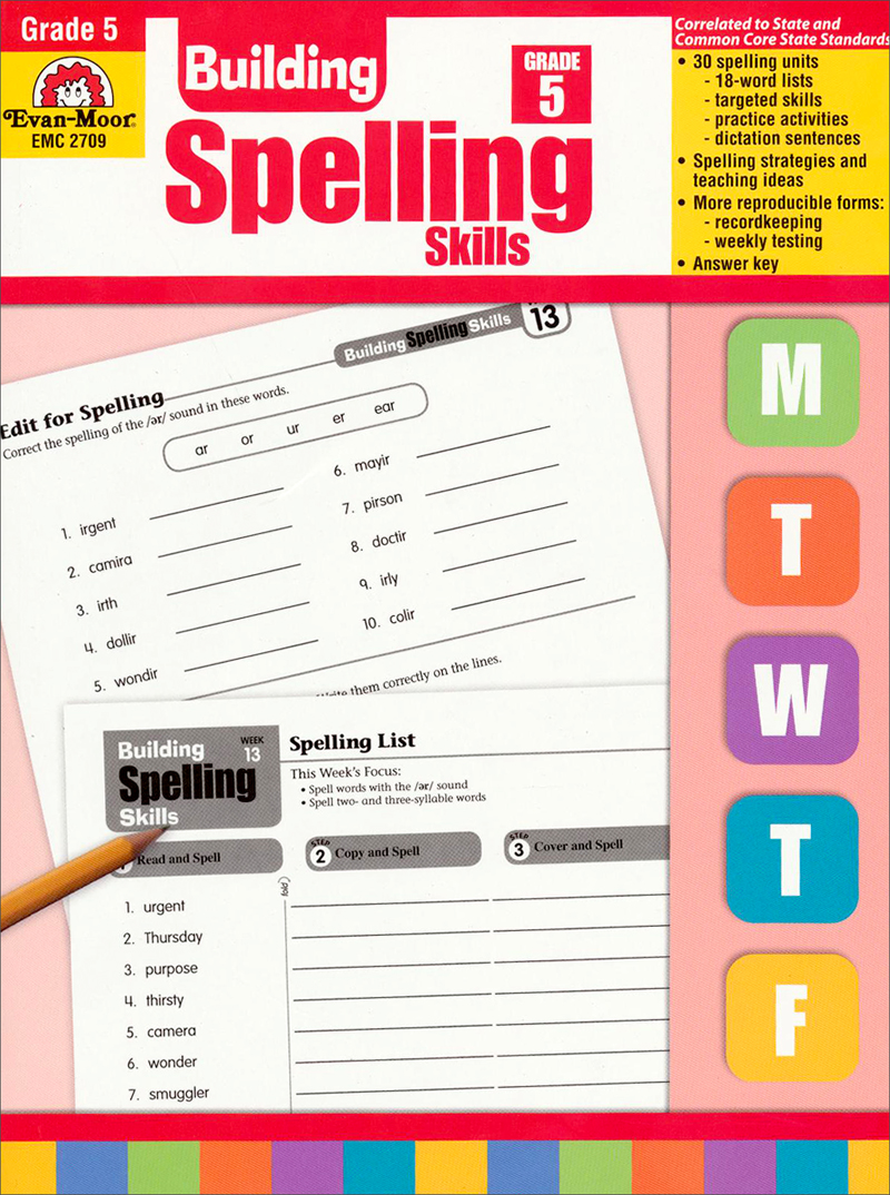 Building Spelling Skills: Grade 5