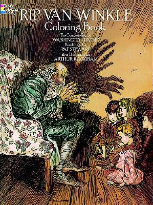 【预订】rip van winkle coloring book