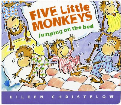 【预订】five little monkeys jumping on th