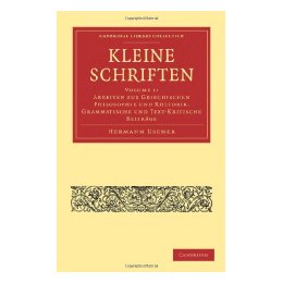 Kleine Schriften