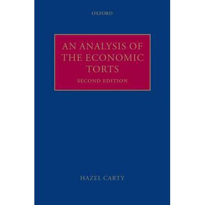 预订 An Analysis of the Economic Torts