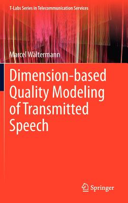 【预订】dimension-based quality modeling of